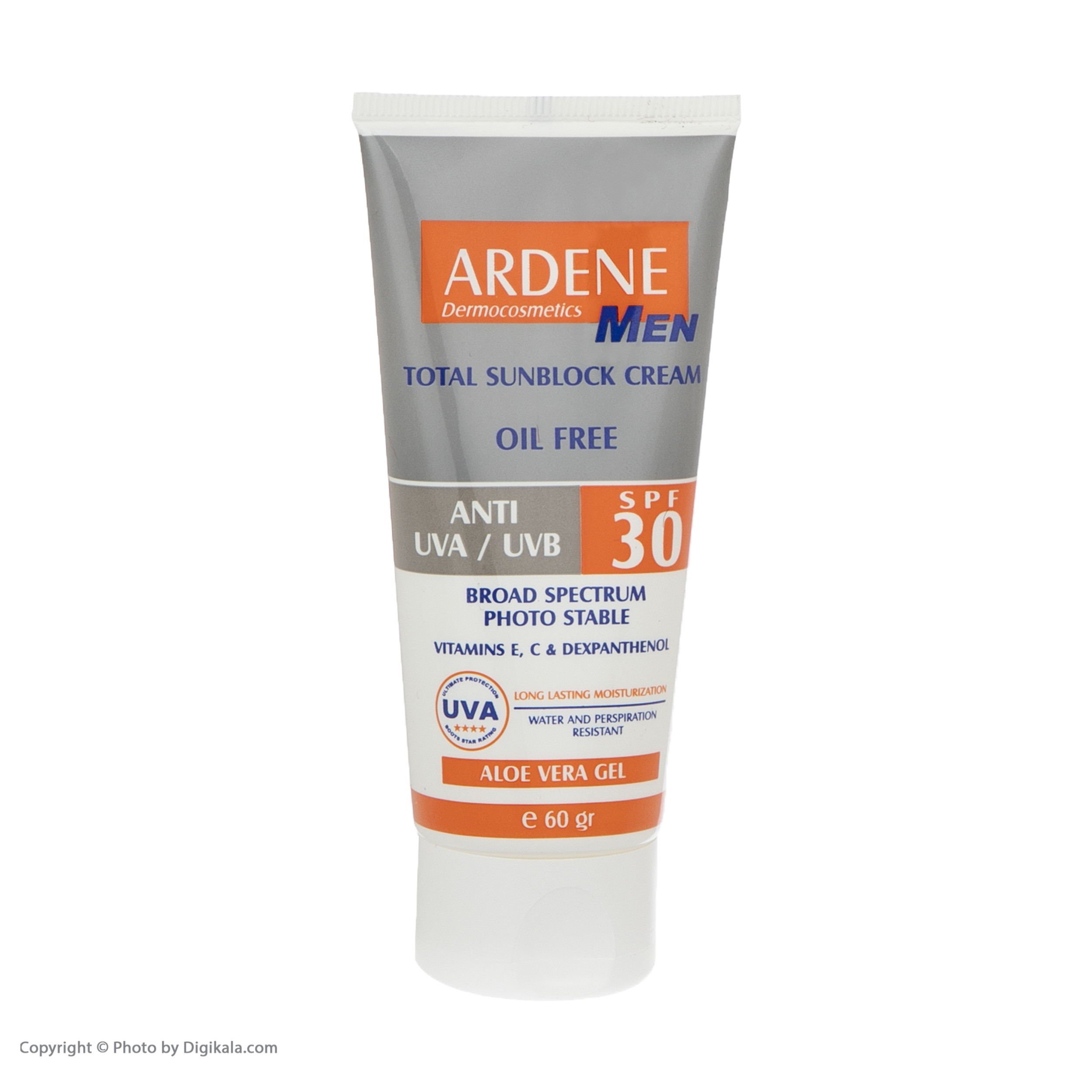 کرم ضد آفتاب آقایان آردن SPF30 وزن 60 گرم کرم ضد آفتاب آقایان آردن SPF30 وزن 60 گرم