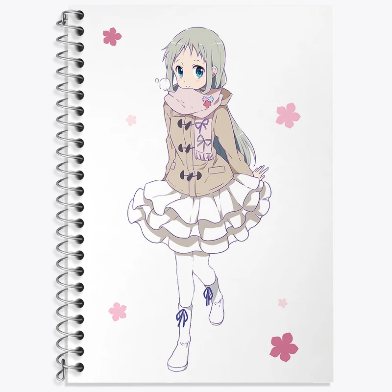 دفتر لغت 50 برگ خندالو طرح میکو هونما انیمه آنوهانا کد 31957