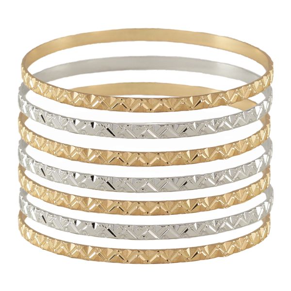 النگو زنانه مدل طلاروس کد ds527-sz1 بسته هفت عددی