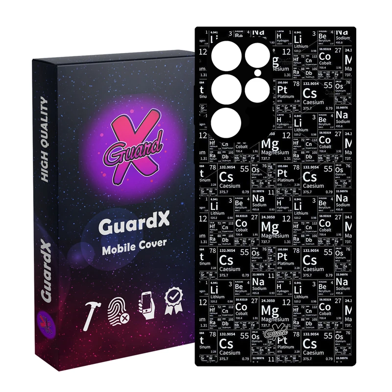 کاور گارد ایکس طرح شیمی مدل Glass10531 مناسب برای گوشی موبایل سامسونگ Galaxy S23 Ultra