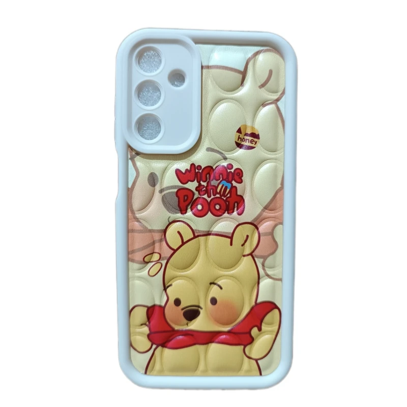 کاور قاب مدل پافری طرح پو مناسب برای گوشی موبایل سامسونگ Galaxy A15