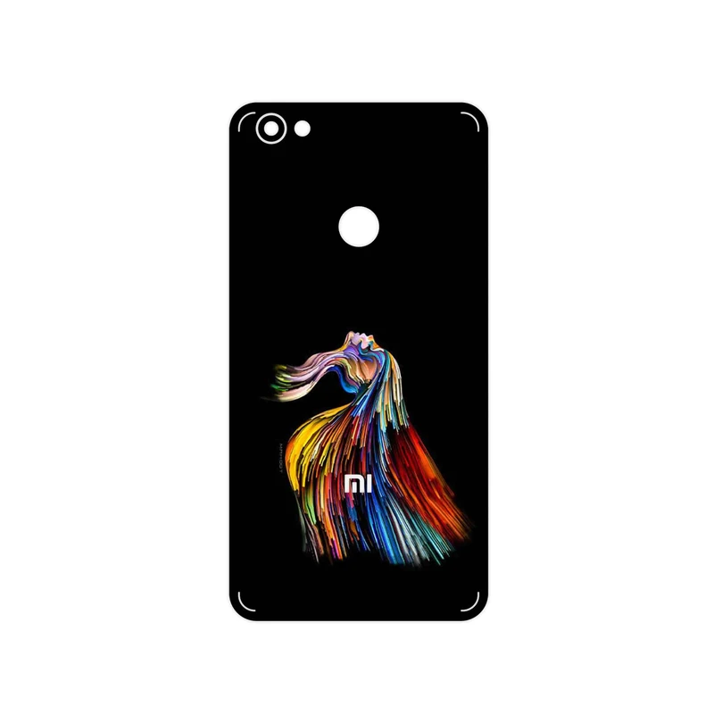 برچسب پوششی ماهوت مدل Rainbow Hair Digital Art مناسب برای گوشی موبایل شیائومی Redmi Note 5A Prime
