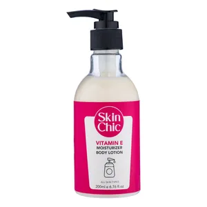 لوسیون مرطوب‌کننده بدن اسکین شیک مدل ویتامین E مناسب انواع پوست حجم 200 میلی لیتر