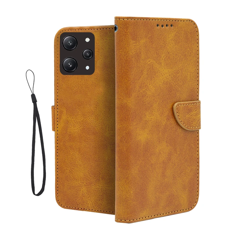 کیف کلاسوری مدل Morning مناسب برای گوشی موبایل شیائومی Redmi12 4G به همراه بندآویز