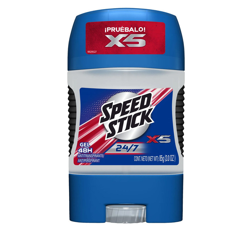 ژل شفاف ضد تعریق مردانه اسپید استیک مدل x5 وزن 85 گرم