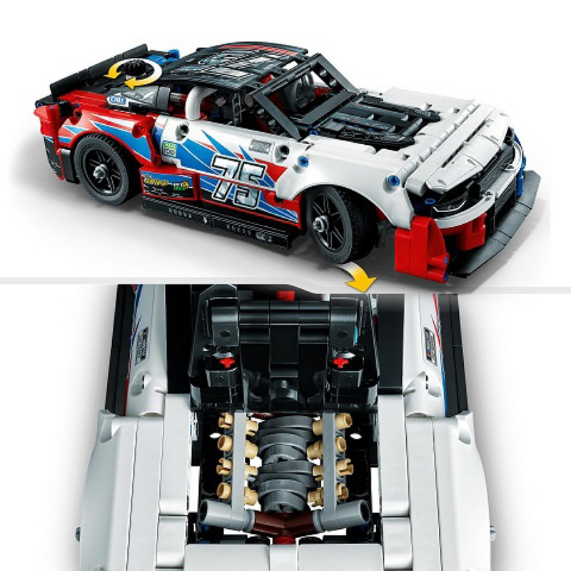لگو سری تکنیک مدل NASCAR Next Gen Chevrolet Camaro ZL1 کد 42153