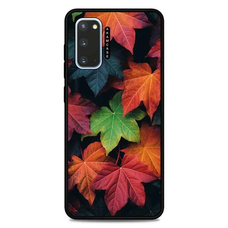 کاور آکام مدل AMC-WSGS20-LEAVES-35 مناسب برای گوشی موبایل سامسونگ Galaxy S20