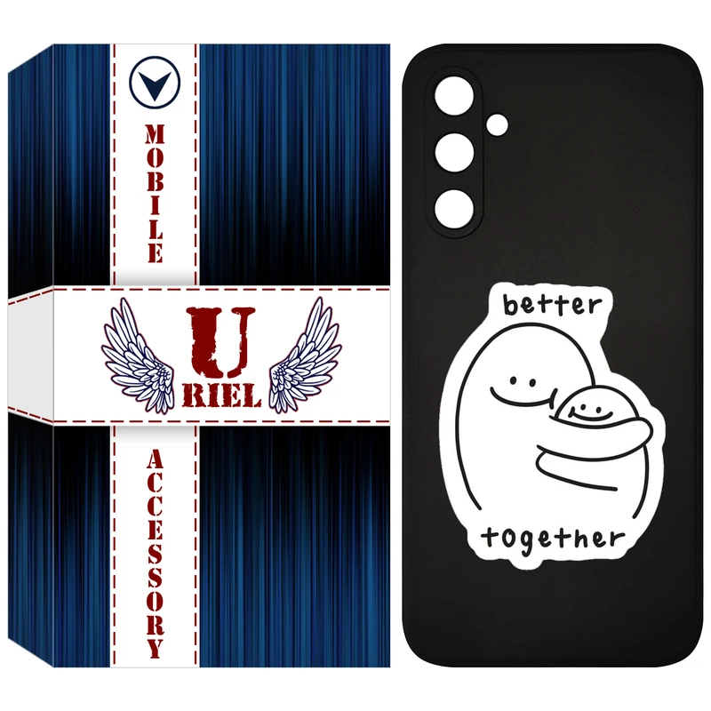 کاور یوریل مدل KSH کد 90 طرح Together مناسب برای گوشی موبایل سامسونگ Galaxy S23 FE