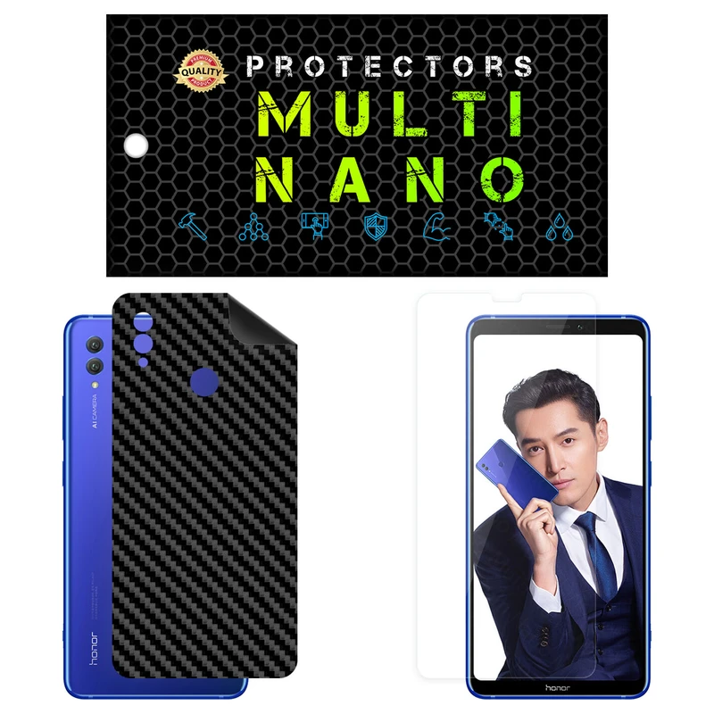 محافظ صفحه نمایش مولتی نانو مدل X-SFC مناسب برای گوشی موبایل آنر Note 10 به همراه برچسب پوششی