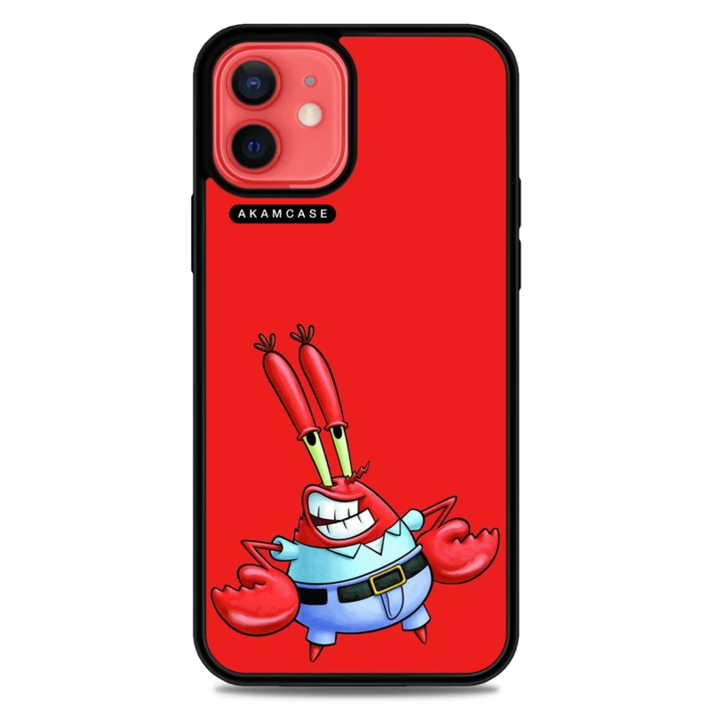 کاور آکام مدل AMC-WA12-SPONGE BOB15 مناسب برای گوشی موبایل اپل iPhone 12