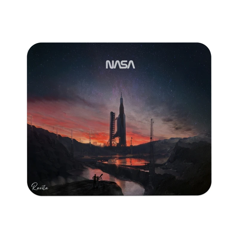 ماوس پد راویتا مدل فضاپیما ناسا کد 3714 سایز 24*19سانتی متر