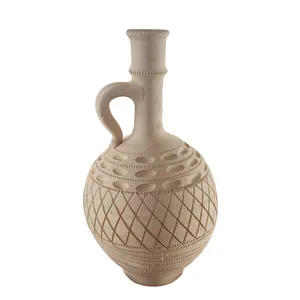 کوزه سفالی خام مدل عربی کد 66