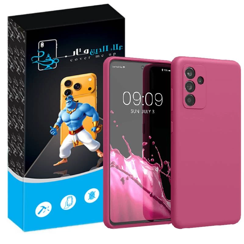 کاور علاالدین قاب مدل سیلیکونی پاک کنی مناسب برای گوشی موبایل سامسونگ Galaxy A24