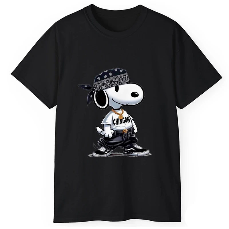 تی‌شرت آستین کوتاه مردانه پاد آفرین مدل اسنوپی دزد دریایی 96