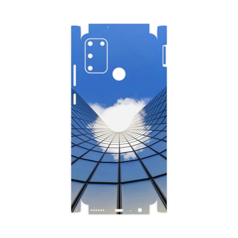 برچسب پوششی ماهوت مدل Glass skyscraper-FullSkin مناسب برای گوشی موبایل آنر 9A