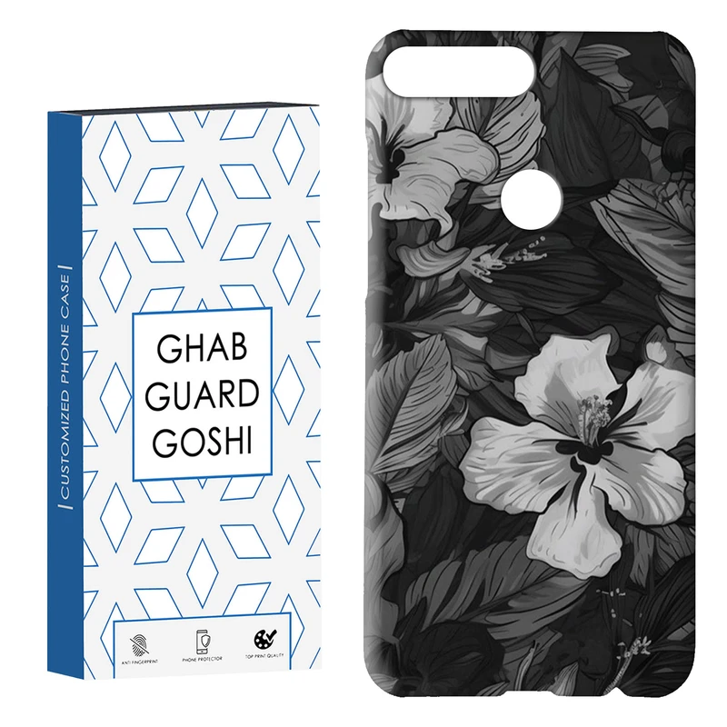 کاور قاب گارد گوشی طرح گل کد Dimo-566 مناسب برای گوشی موبایل هوآوی Y7 2018 / Y7 Prime 2018 / آنر 7C