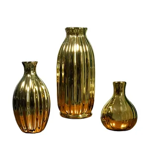 گلدان دکوری مدل 123 مجموعه 3 عددی