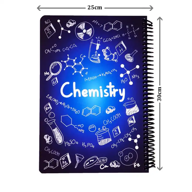 دفتر 100 برگ دات نوت مدل شیمی کد a4