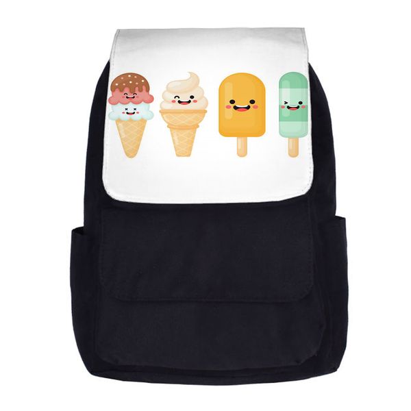 کوله پشتی زنانه طرح بستنی کدkp120