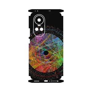 MAHOOT Mathematical Geometric Shape 2-FullSkin Cover Sticker for Oppo Reno 10 5G