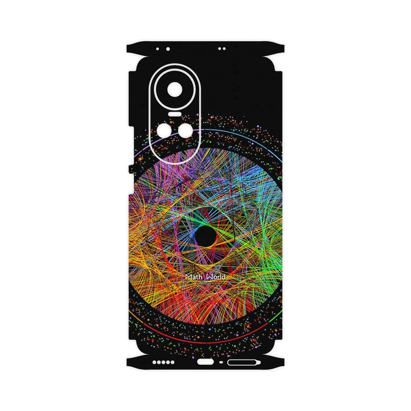 برچسب پوششی ماهوت مدل Mathematical Geometric Shape 2-FullSkin مناسب برای گوشی موبایل اپو Reno 10 5G
