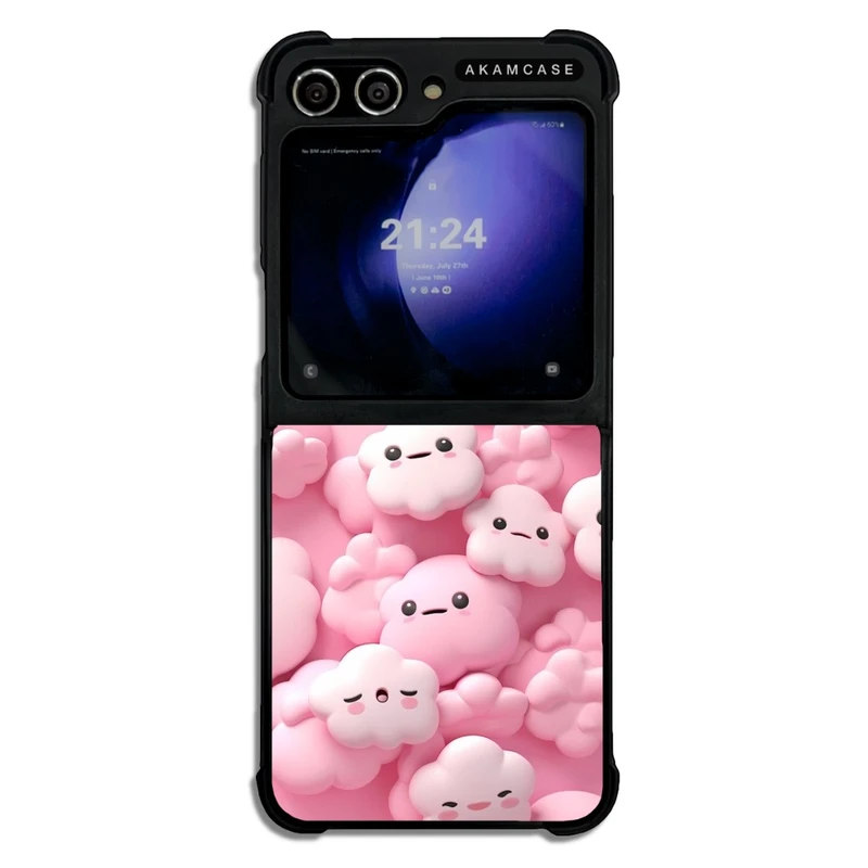 کاور آکام مدل AMC-WSGZFLIP5-GIRLY2 مناسب برای گوشی موبایل سامسونگ Galaxy Z Flip 5