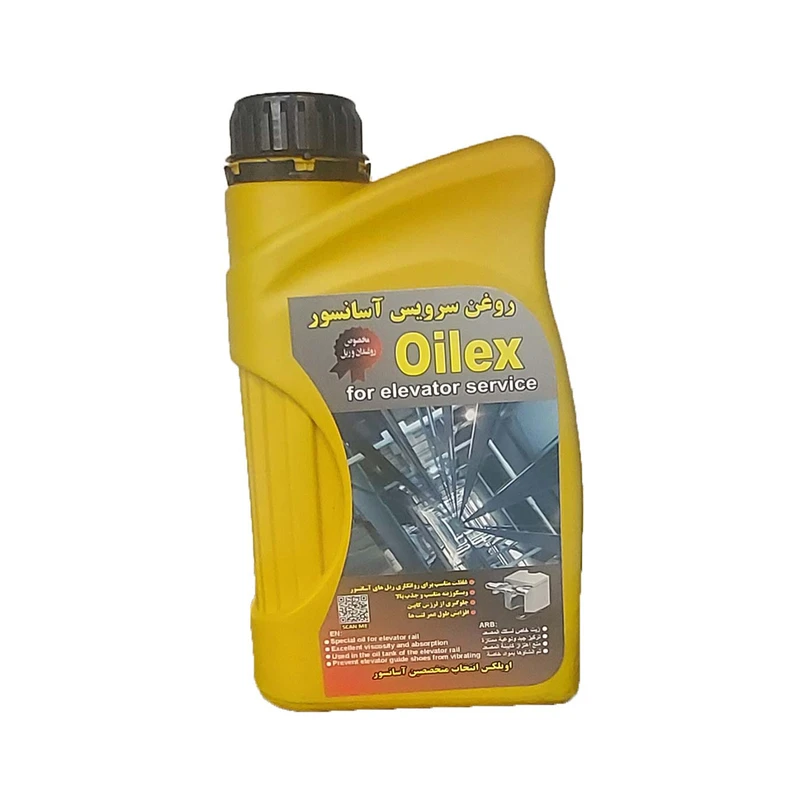روغن ریل آسانسور اویلکس مدل guide rail lubricant حجم 950 میلی لیتر