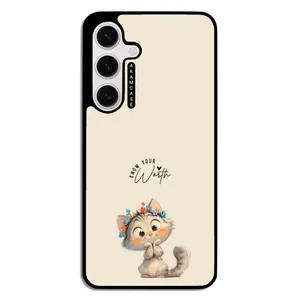 AKAM AMC-WSGS24-ANIMALS QOUTES-7 Cover For Samsung Galaxy S24