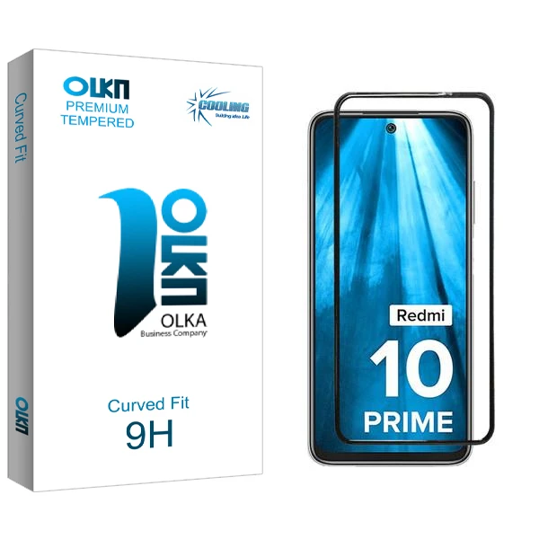 محافظ صفحه نمایش کولینگ مدل Olka مناسب برای گوشی موبایل شیائومی Redmi 10 Prime