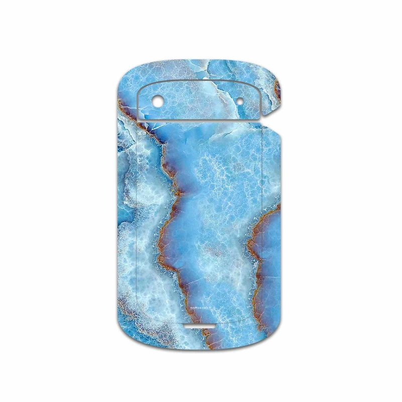 برچسب پوششی ماهوت مدل Blue-Ocean-Marble مناسب برای گوشی موبایل بلک بری Bold Touch 9900