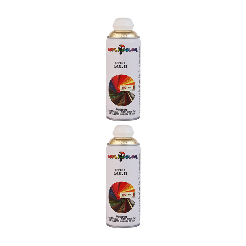 اسپری رنگ طلایی دوپلی کالر  مدل Effect Gold حجم 400 میلی لیتر مجموعه 2 عددی
