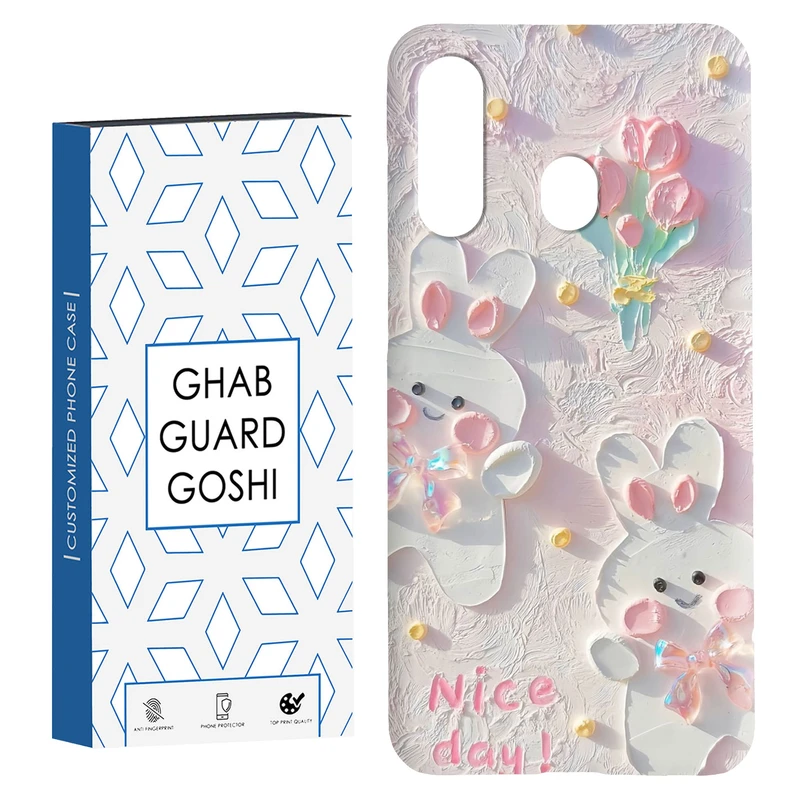 کاور قاب گارد گوشی طرح گل کد Dimo-214 مناسب برای گوشی موبایل سامسونگ Galaxy A60 / M40