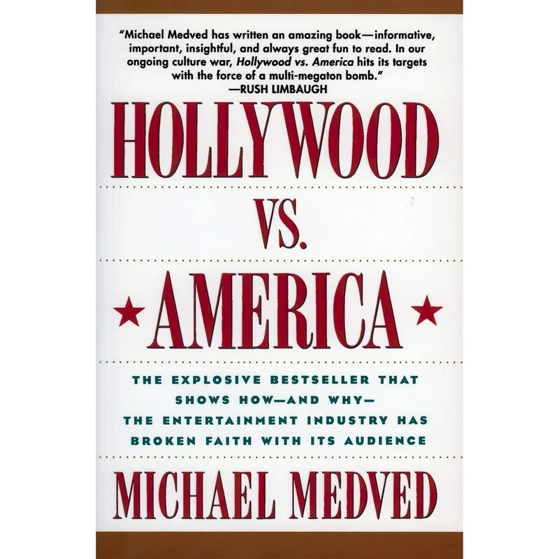 کتاب Hollywood vs. America اثر Michael Medved انتشارات Harper Perennial