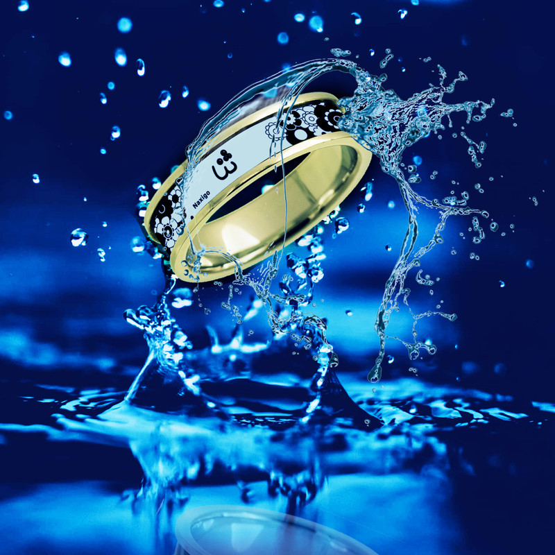 انگشتر ناکسیگو مدل شب تاب طرح ثنا کد RT15007