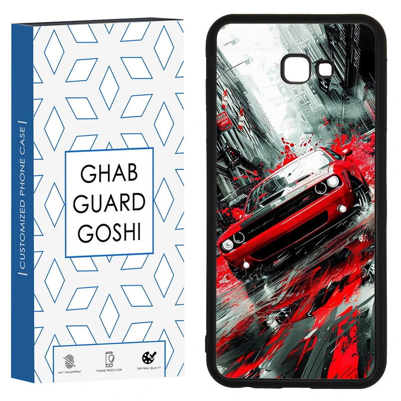 کاور قاب گارد گوشی طرح ماشین کد TPU-091 مناسب برای گوشی موبایل سامسونگ Galaxy J4 plus / J4 core