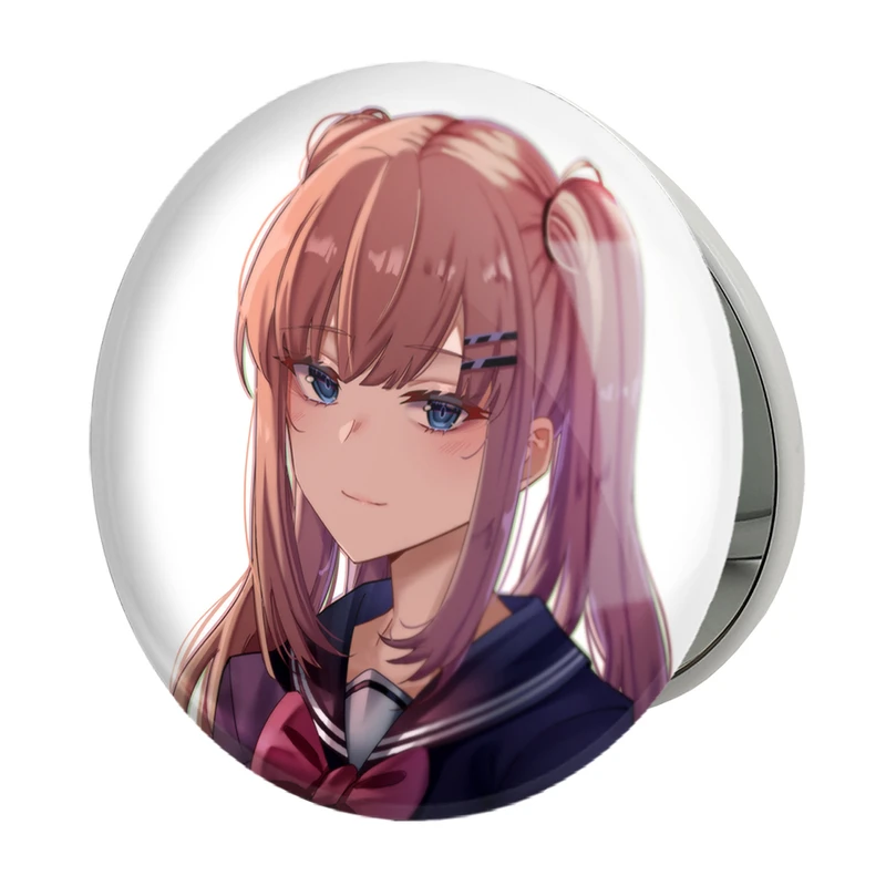 آینه جیبی خندالو طرح ماریا انیمه تومو داچی گیم Tomodachi Game مدل تاشو کد 18440 