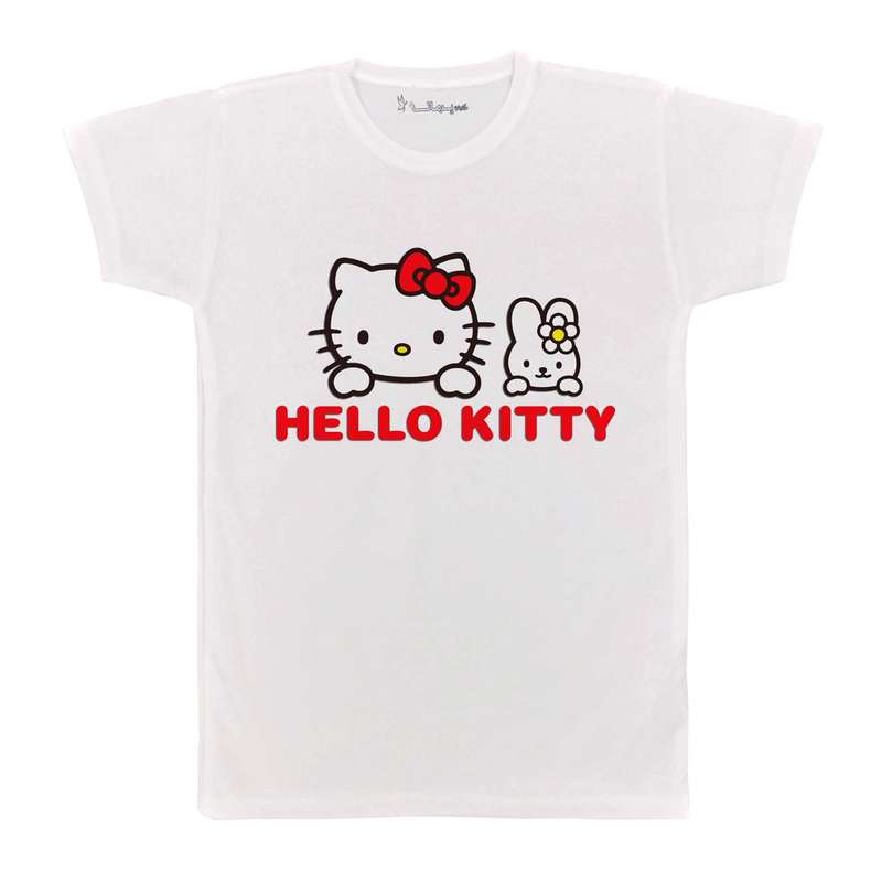 تی شرت بچگانه پرمانه طرح Kitty کد pmt.2396