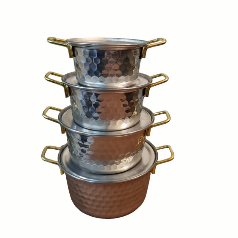 سرویس قابلمه 8 پارچه مدل چکشی