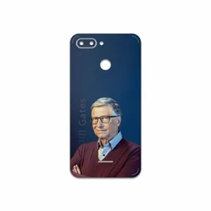 MAHOOT Bill Gates Cover Sticker for Xiaomi Redmi 6