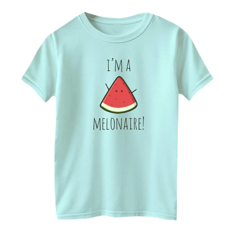 تی شرت آستین کوتاه بچگانه مدل هندوانه یلدایی کد 17