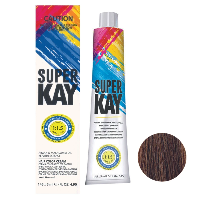  رنگ مو سوپرکی شماره 6.32 حجم 145 میلی لیتر رنگ بژ