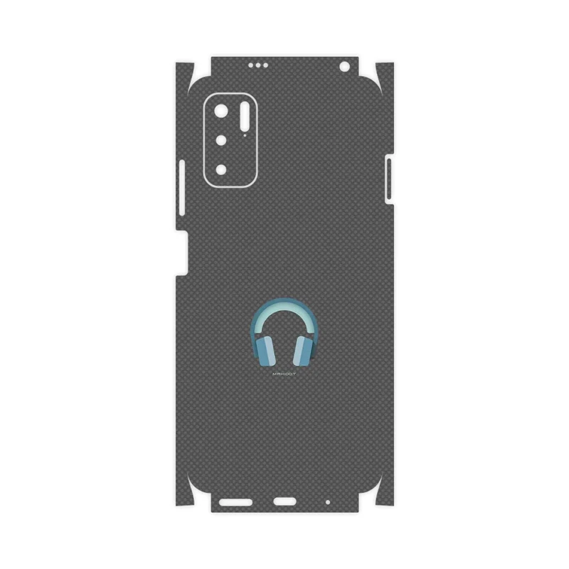 برچسب پوششی ماهوت مدل Minimal Headphone Icon-FullSkin مناسب برای گوشی موبایل شیائومی Redmi Note 10 5G