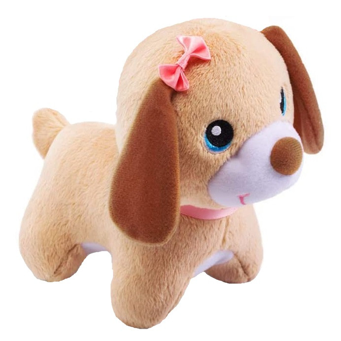 عروسک طرح سگ مدل Vtech Happy Dog کد SZ1/230 ارتفاع 18 سانتی متر