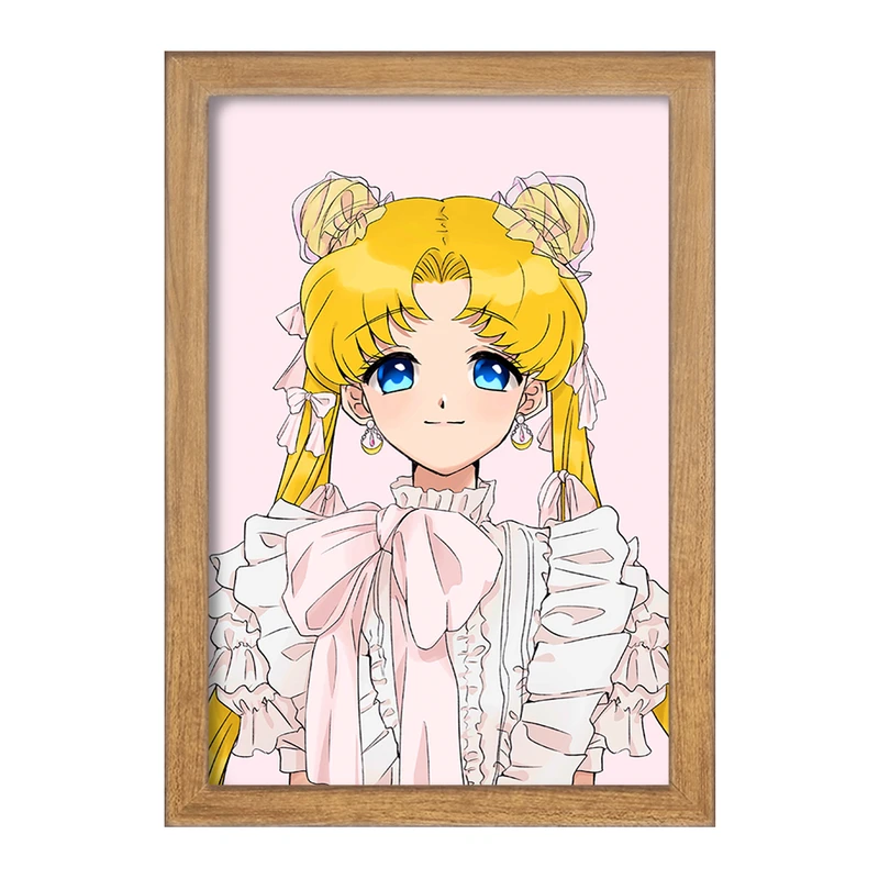 تابلو خندالو مدل اوساگی تسوکینو انیمه سیلور مون Sailor Moon  کد 17452