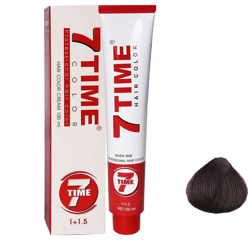 رنگ مو سون تایم شماره C.6 سری خاکستری طبیعی حجم 100 میلی لیتر رنگ بلوند خاکستری طبیعی تیره