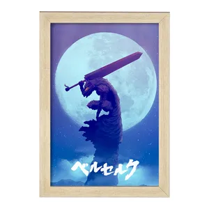 تابلو خندالو مدل موجود انیمه برزرک Berserk  کد 12876