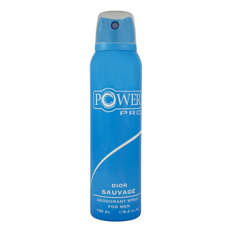 اسپری خوشبو کننده بدن مردانه پاور پرو مدل ساواج دیور حجم 150 میلی لیتر