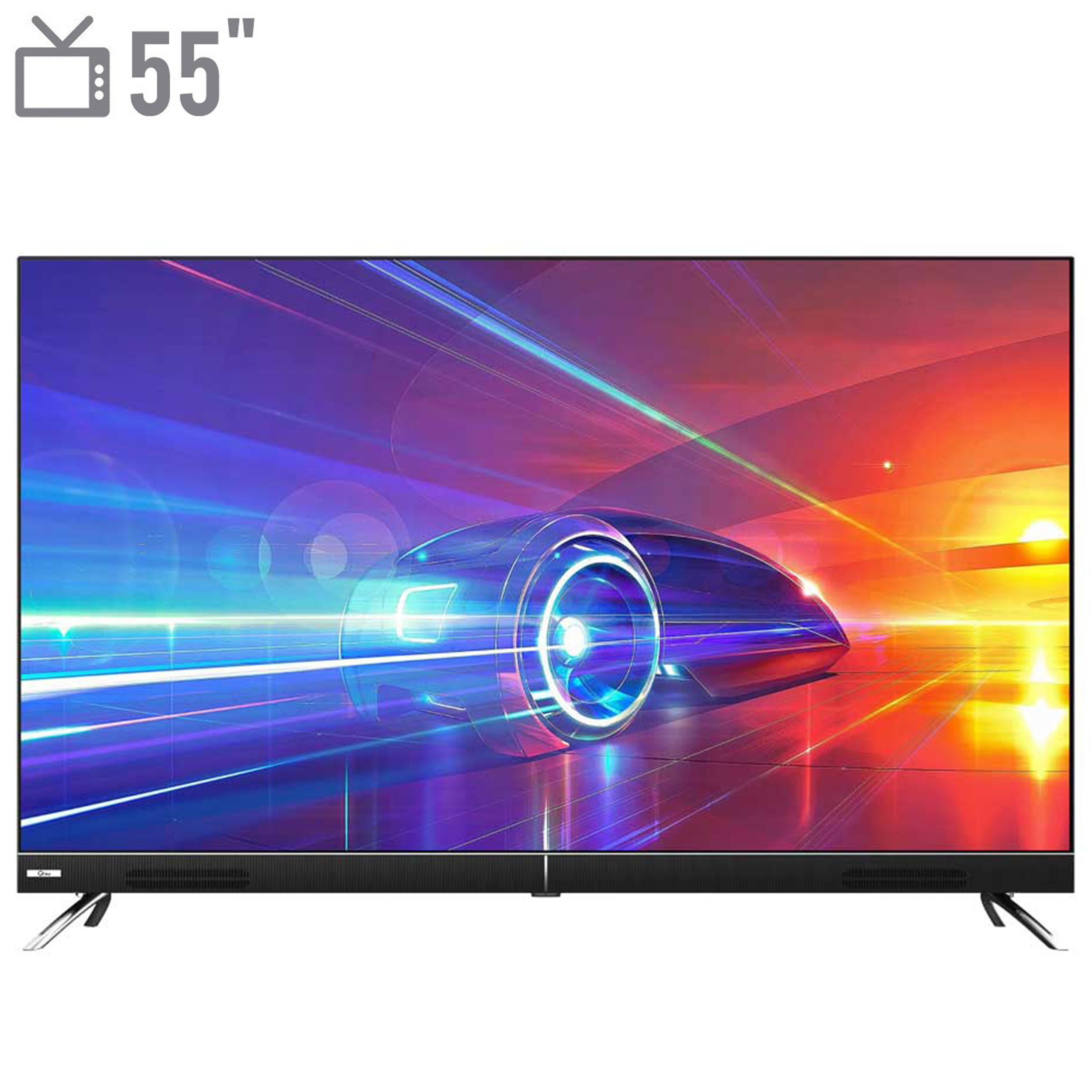 تلویزیون ال ای دی هوشمند جی پلاس مدل GTV-55KU722S سایز 55 اینچ