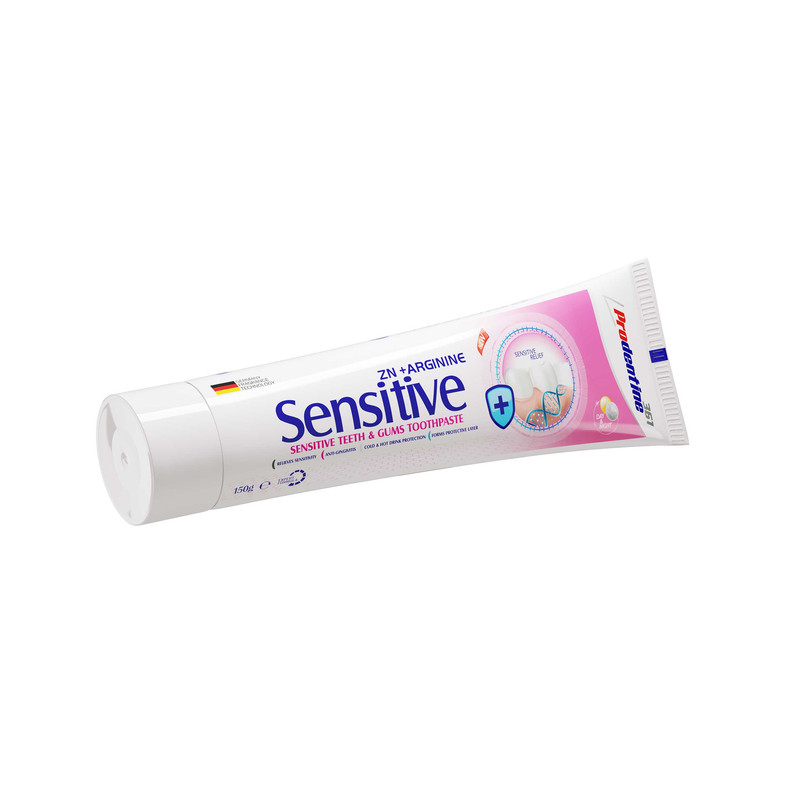 خمیر دندان پرودنتین 361 مدل Sensitive وزن 130 گرم خمیر دندان پرودنتین 361 مدل Sensitive وزن 130 گرم