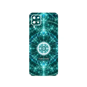 MAHOOT Mathematical Geometric Shape 4 Cover Sticker for Samsung Galaxy A12 Nacho